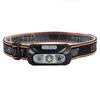 LED New Sensor Headlamp USB Rechargeable Strong Light Waving Induction Waterproof Fishing Headlamp Built-in Lithium Battery Head