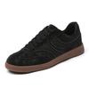 Baskets Casual Rétro Style Allemand Grandes Tailles pour Femmes - Bloc de Couleurs, Légères, Polyvalentes, à Lacets