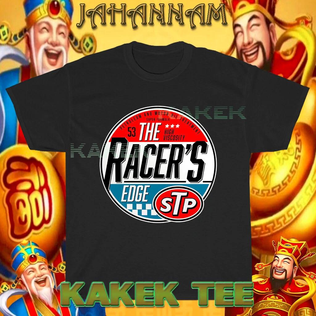 

New Shirt STP The Racer s Edge Logo American T shirt Funny Size S to 5XL 3XL