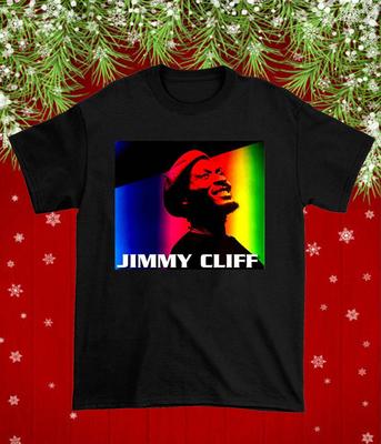 Jimmy Cliff Black Cotton Shirt Full Size S-5XL Xmas Gift TU87 Unisex T-Shirt