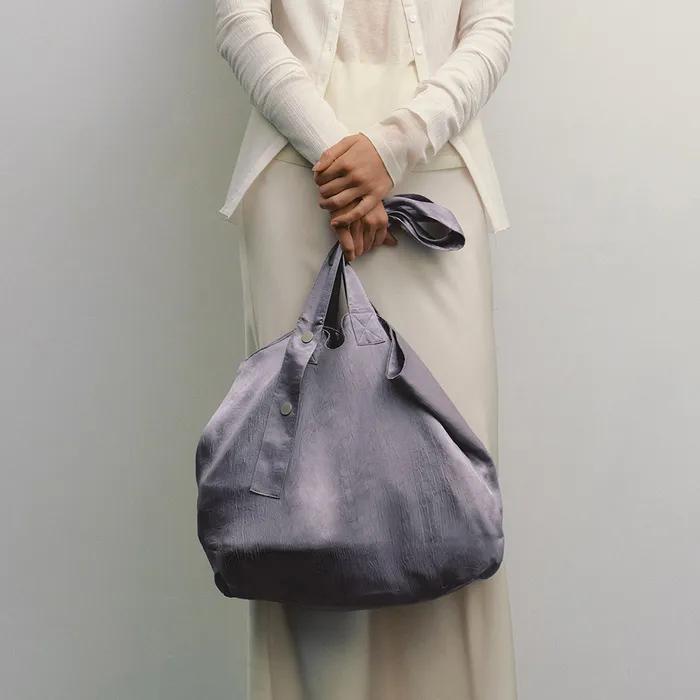 [1st Reorder]_Leaf Lounge Bag (Lavender)