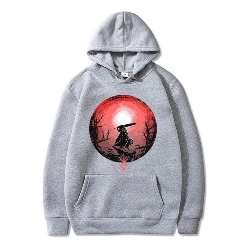 Berserk Sword Wind Legend Fleece Plus Size Sweater Men'S And Women'S Hoodies Hoodie