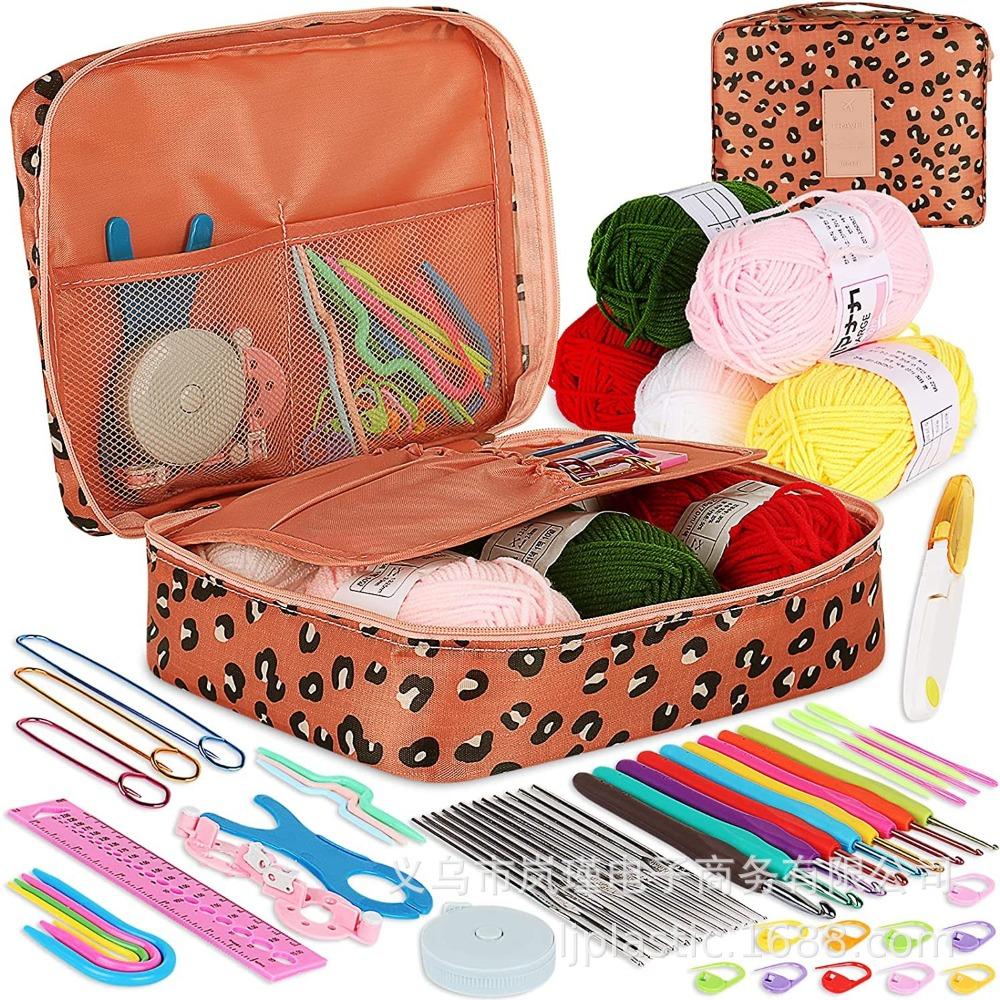 Crochet Full Set Beginner Knitting Tool Set DIY Yarn Crochet Material Pack