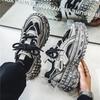 Spring men's shoes new breathable mesh youth sports shoes men's trend versatile tire sole thick sole dad shoes men