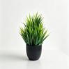 Artificial Spring Grass Plants - Potted Fake Greenery for Indoor & Outdoor Home or Office Decor