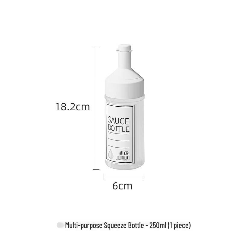 ZISIZ Kitchen Squeeze Condiment Bottles