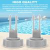 PVC Filter Pump Repair Set Pool Pump Seals Replacement Filter Housing Rings Pump Maintenance Set for Flow Capacity
