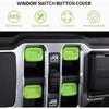 Window Switch Button Cover Trim Interior Accessories Fit for 2018-2025 JL JLU &