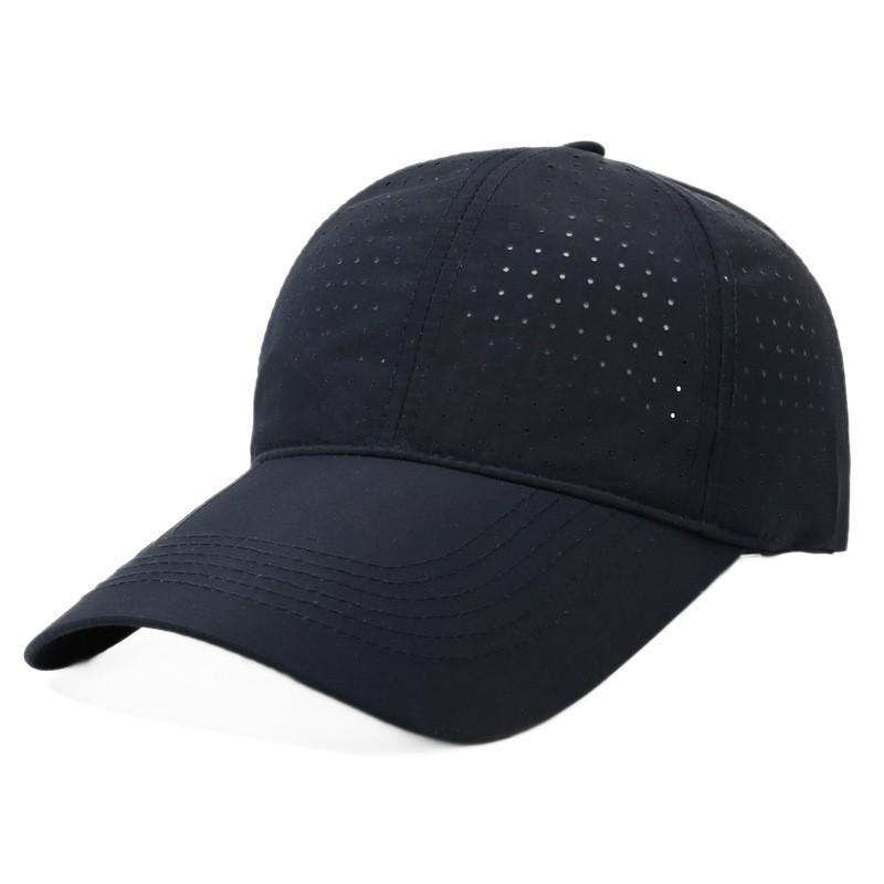 Summer Breathable Adjustable Baseball Cap With Extended Brim For Outdoor Sun Protection