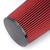 Universal High Flow Cone Air Filter 150mm 6inch for Cold Intake Pipe Racing Car Engine Air Inlet Washable Cold Air Intake Filter