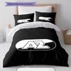 AZ Alkmaar Logo Bedding Quilt Set Quilt Cover Pillowcase Home Decoration Birthday Gift (1 * Duvet Cover + 2 * Pillowcase, Without Core)