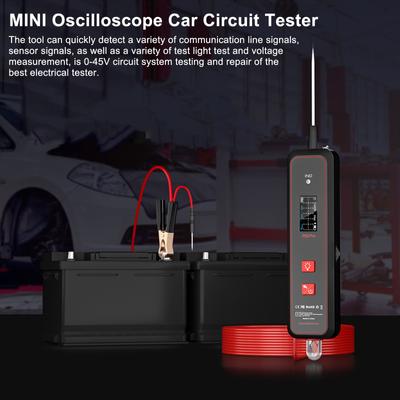 Automotive Circuit Tester MIN Oscilloscope AC/DC Voltage Detection Tester Multi-Function Test Light Car Diagnostic Tool