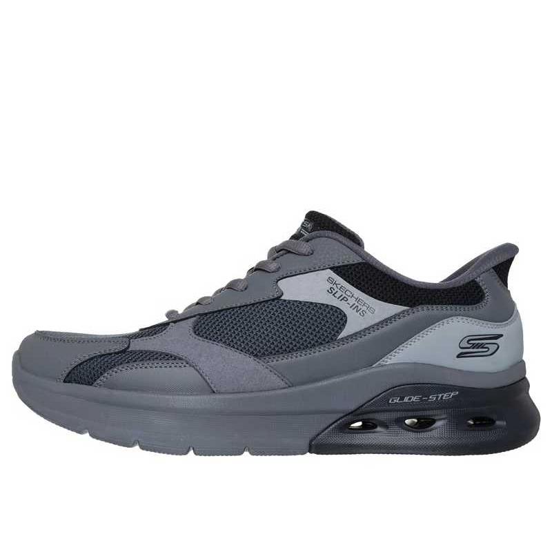 Skechers Bobs Sport Arc Waves 2.0 Comfortable Fashionable Outdoor Commuting Casual Shoes Men sneaker 118342-BKMT 41