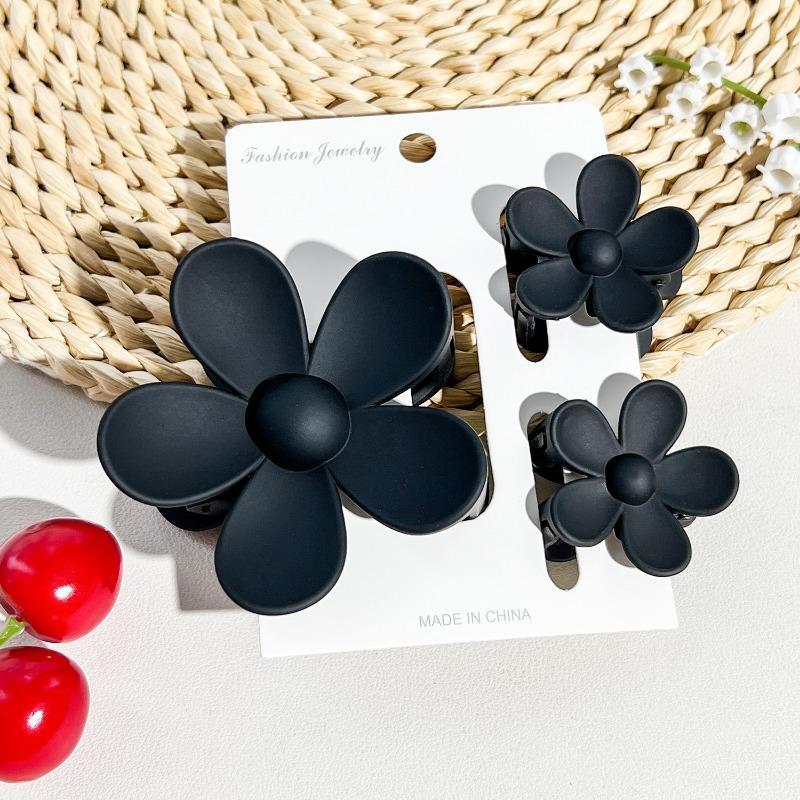 Frangipani Hairpin Beach Vacation Style Bauhinia Flower Updo Shark Hairpin Set
