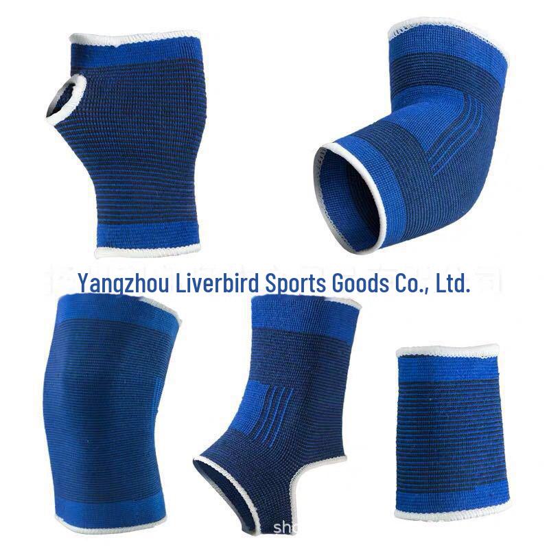 Breathable Sports Protective Gear Set: Includes Knee Pads, Elbow Pads, Wrist Guards, Palm Guards, and Ankle Pads for All-Season Fitness.