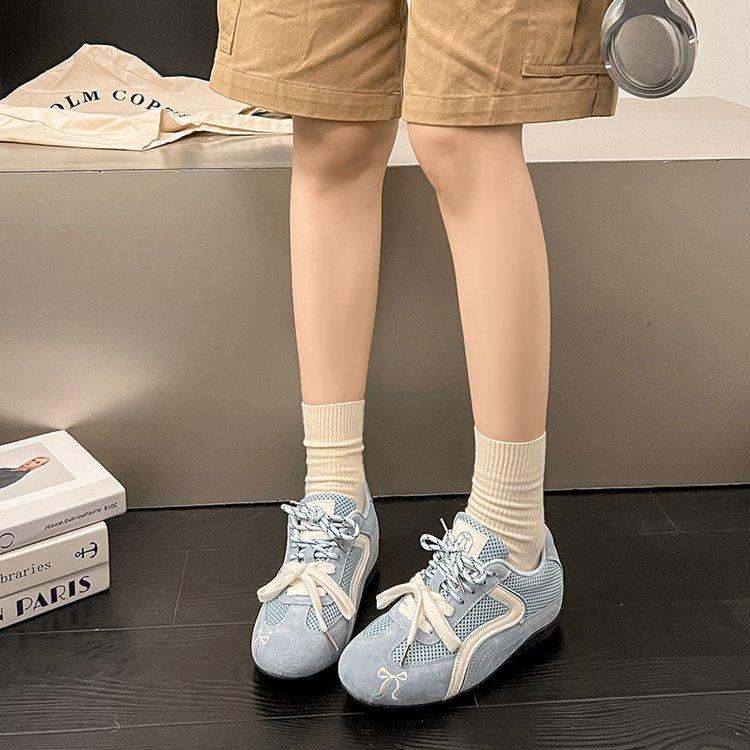 Red German Training Shoes Women's 2025 Spring and Summer American Retro Board Shoes National Tide Niche Couple Sports Forrest Gump Shoes Tide