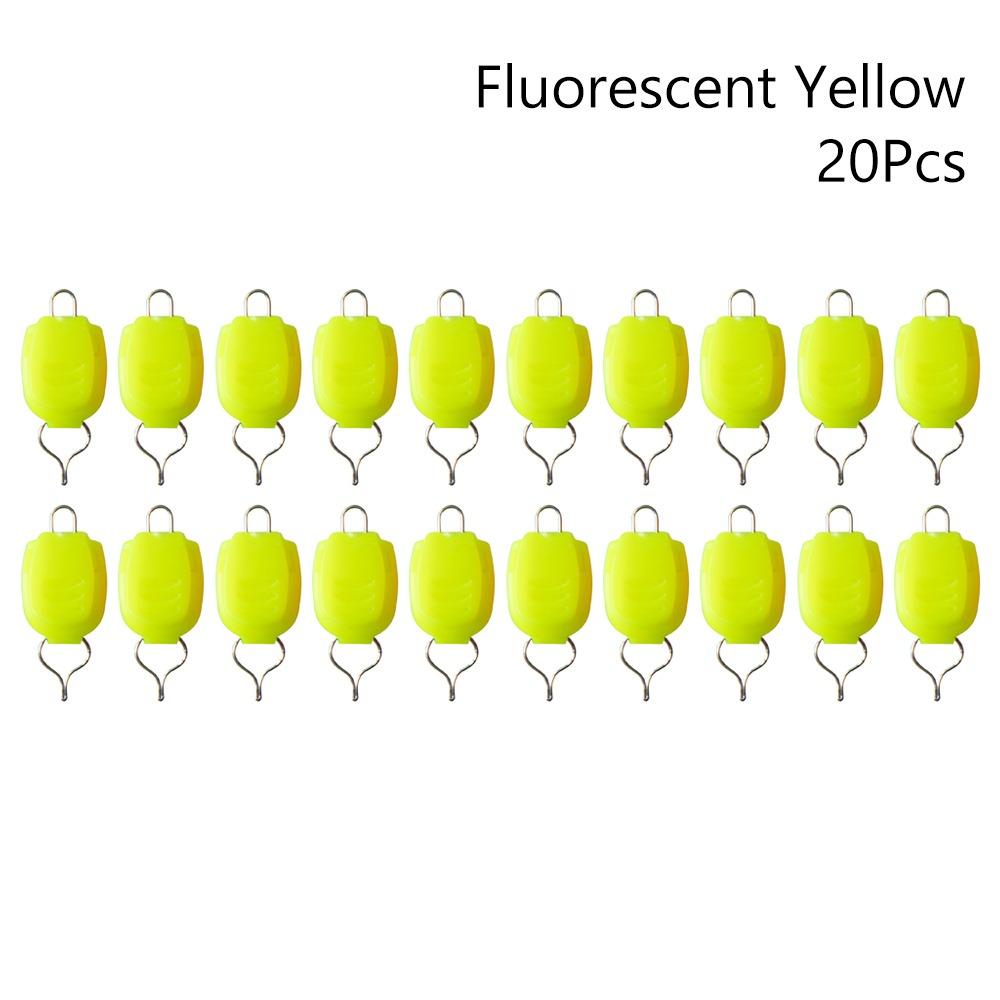 20 ks Barevný držák na rybářský vlasec Plastový naviják Zarážka Nový klip Keepeer Pro baitcastingový naviják