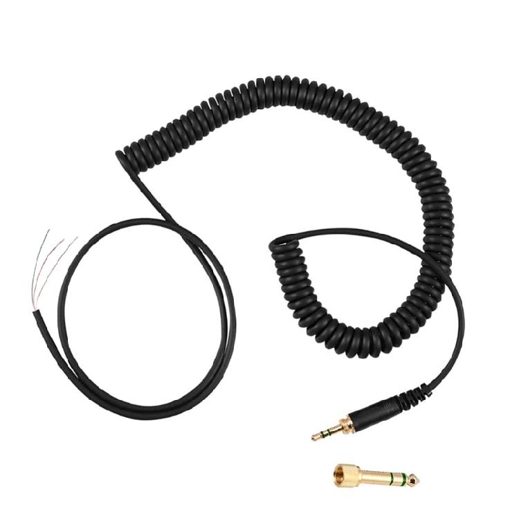 Headphone Cable for DT 770 770PRO 990 990PRO Adapter Replacement Spring Coil