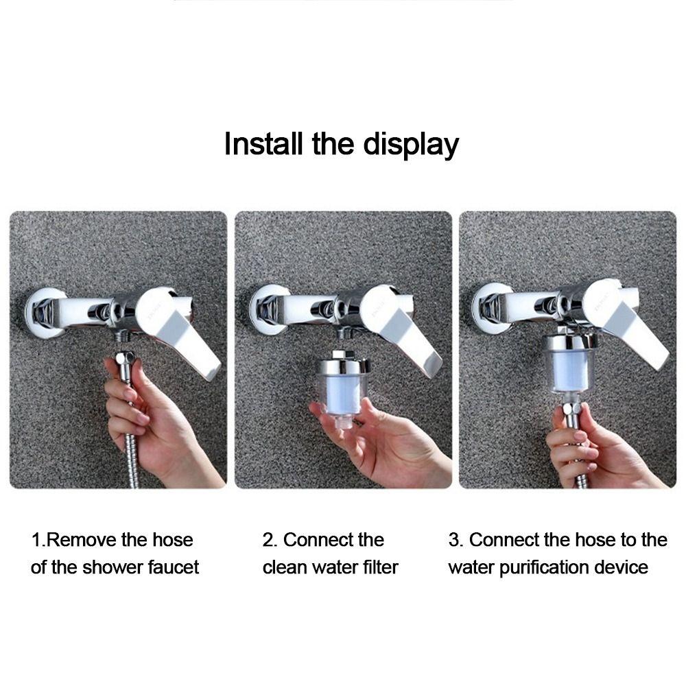 Environmentally Bathroom Cotton Shower Filter Chlorine Removal Water Purifier Faucets Purification