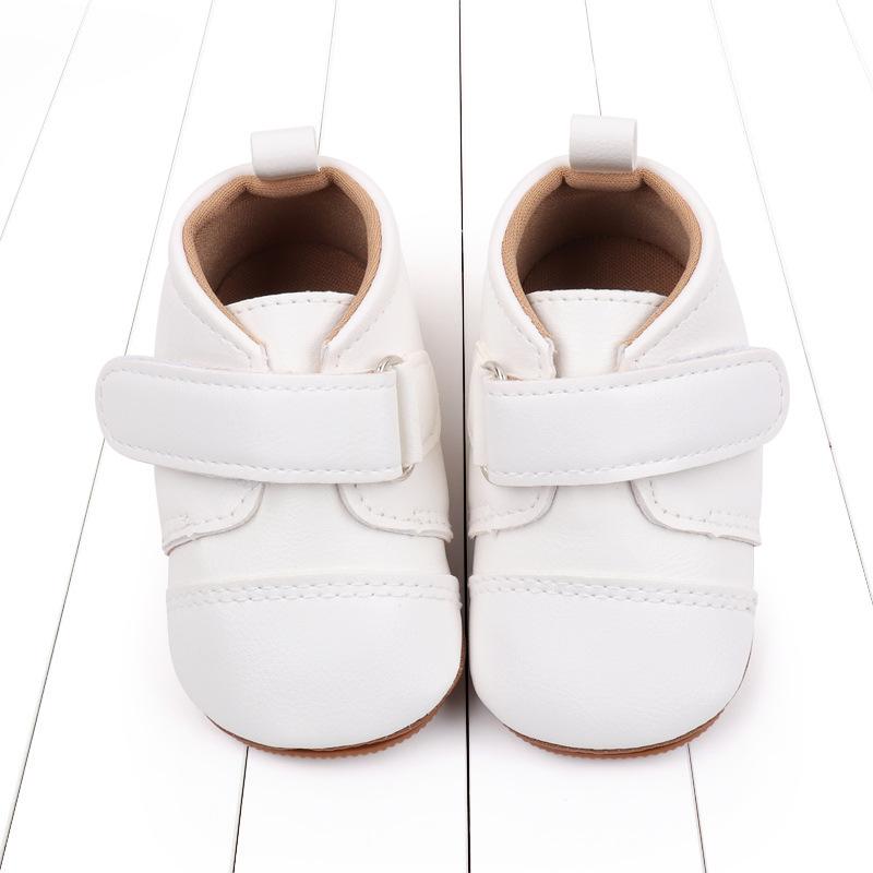 Кожаная детская обувь для новорожденных — фото 4