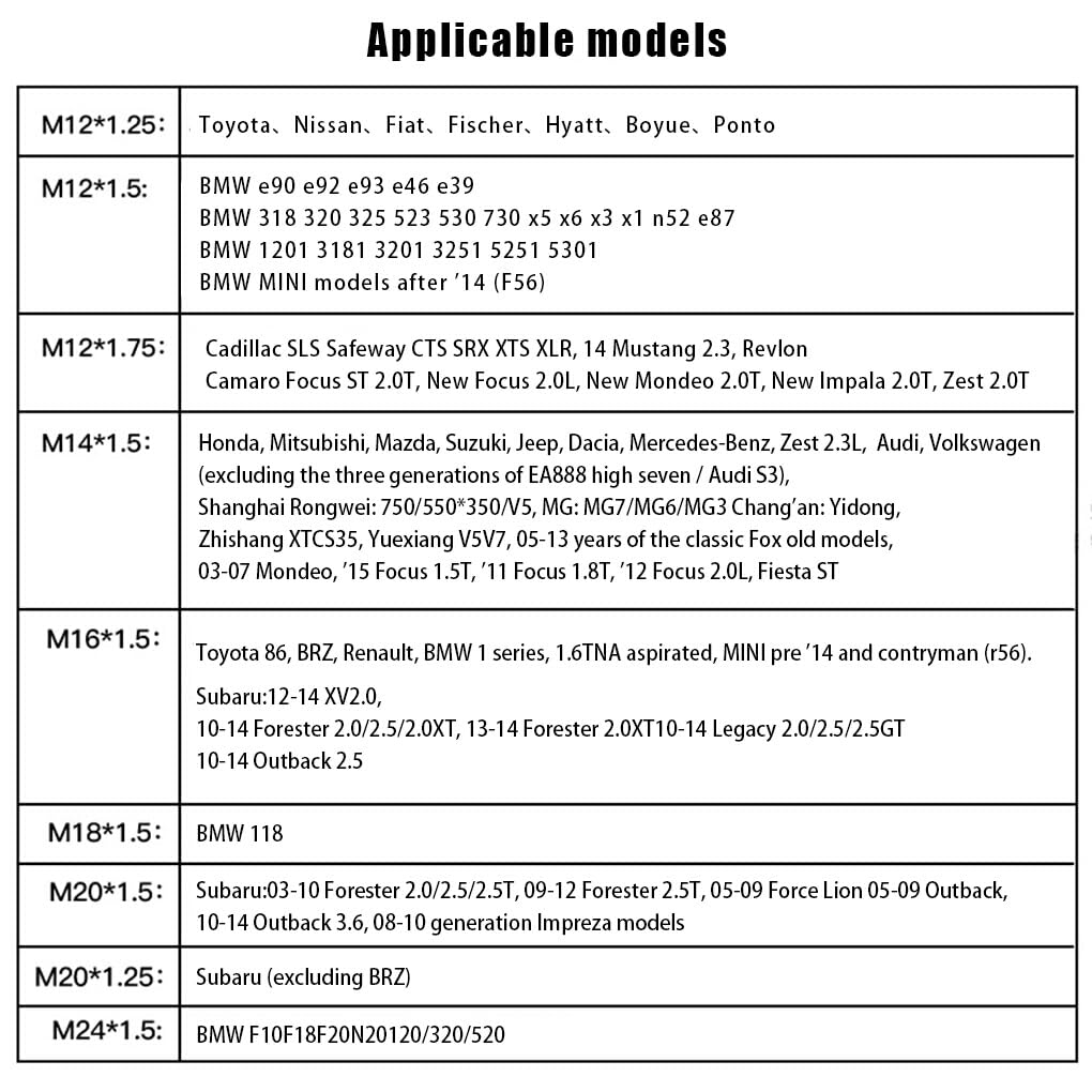 EDHUUJSI Best Engine Protection Magnetic Drain Plug Easy Install High Performance Engine Drain Nut Bolt, Golden, M12*1.25, 4pcs