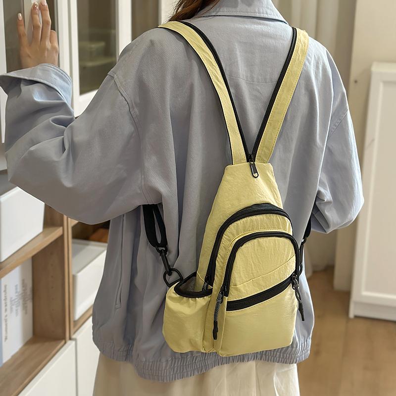 Small Backpack Unisex Outdoor Riding Chest Bag Sports Multifunctional Shoulder Bag