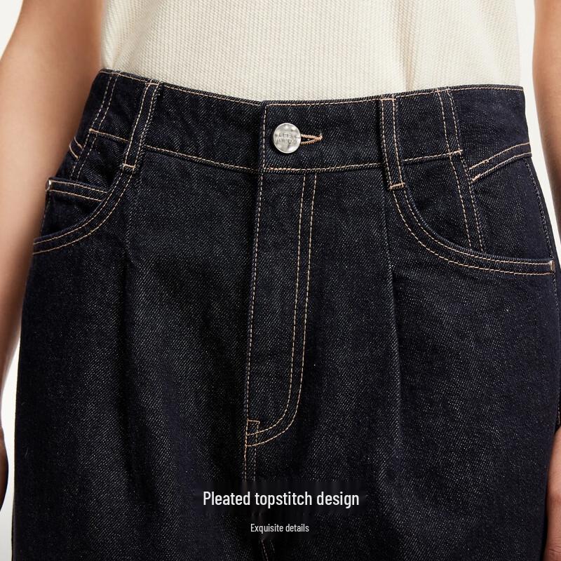 VEROMODA High-Waist Pleated Balloon Jeans