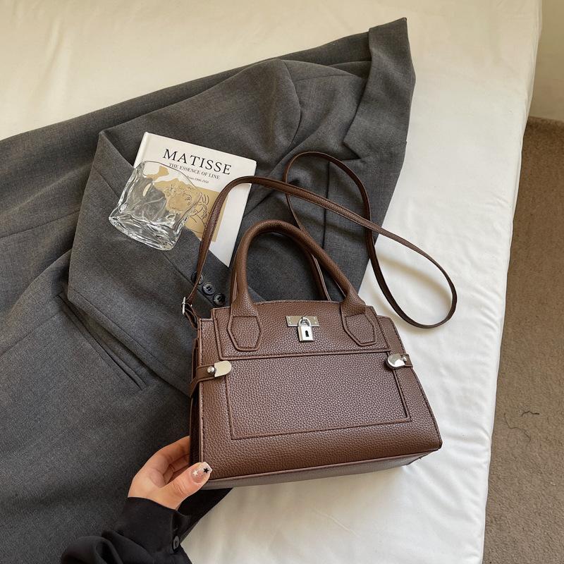 2025 summer new high-end women's platinum bag popular new fashion portable large-capacity shoulder bag messenger bag