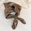 American Retro Hottie Silver Headscarf Female Sweet and Cool Personality Versatile Y2k Hip-hop Hip-hop Square Scarf