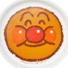 Go! Anpanman" Face-Shaped Small Plate Set for Children, Tableware 432750