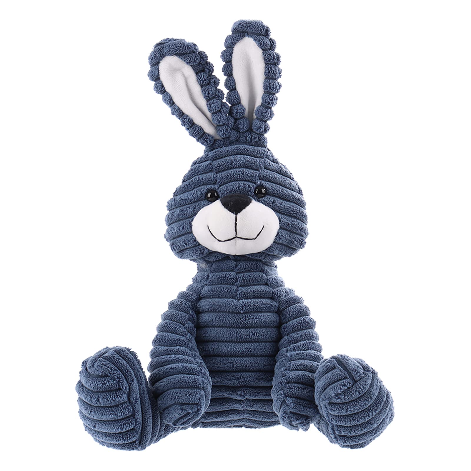 

Apricot Lamb Corduroy Navy Blue Rabbit Stuffed Animal for Children, Soft and Cute Plush Toy for Babies and Boys, 23cm Corduroy Navy Blue Rabbit