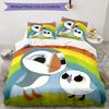3pcs maya the bee Bedding Set Duvet Cover Closure Includes 1 Duvet Cover & 2 Pillowcases, Soft and Comfortable for All Seasons.