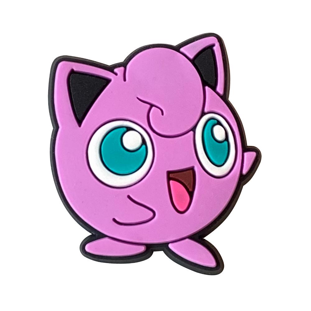 Puha Gumi Pokémon Virágos Klumpa Cipőcsatok