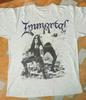 Popular Immortal Band Gray Cotton Full Unisex Shirt Cotton Oversize Large Size