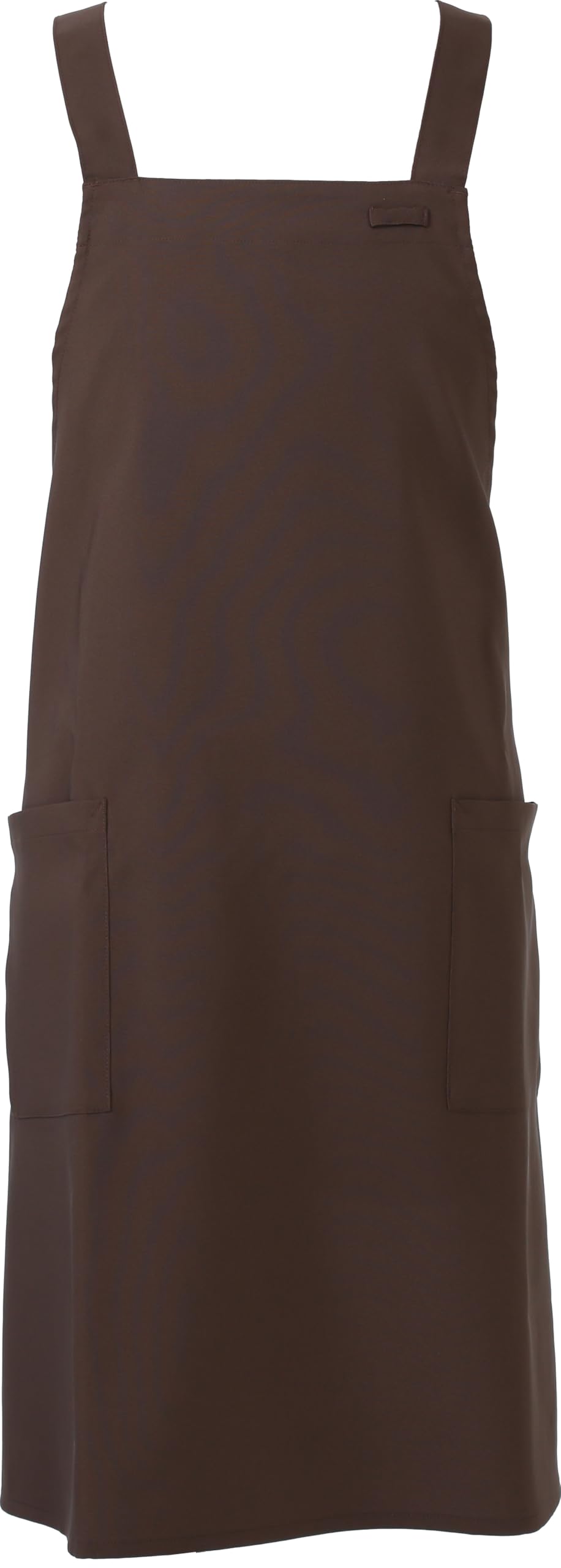 

Bib Apron Bib Apron GT7013 Unisex Stretch Restaurant Uniform Brown M [Seven Uniform] H-Shaped Water-Repellent Oil-Repellent Quick-Drying