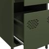 Sideboard Olive Green 35 X 39 X 73.5 Cm Cold Rolled Steel