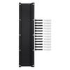 For Garage Tool Organizer with 16 Inch Stud Mounting Plate and PVC Coated Hooks