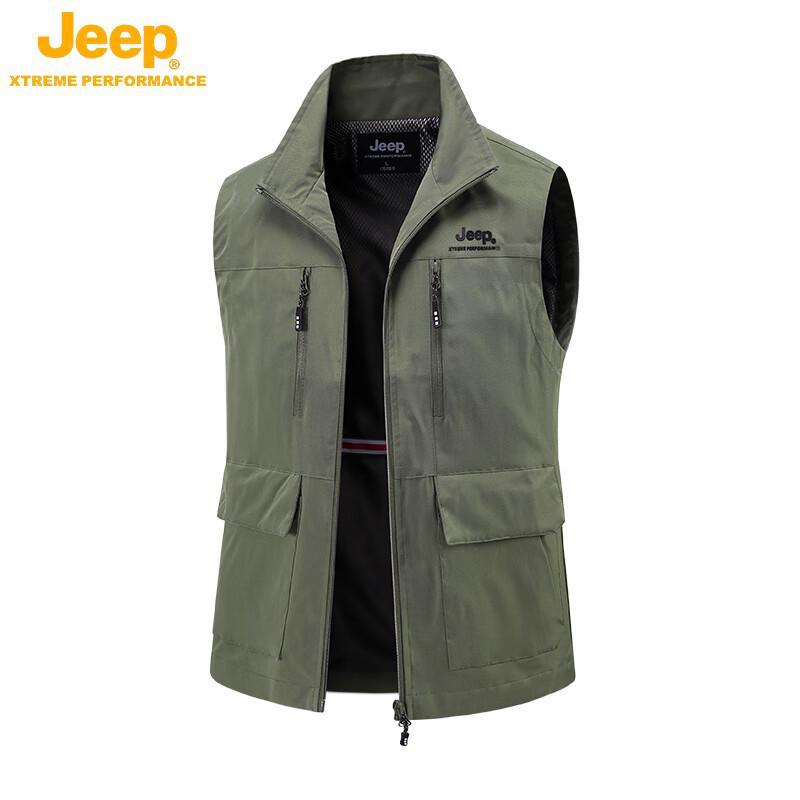 JEEP Men's Casual Outdoor Vest