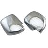 ABS Chrome Plated Silver Car Door Mirror Cover For Toyota Land Cruiser Prado FJ90 1997 - 2002 Car Accessories Exterior Decorate