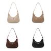 Minimalist Shoulder Bag Pu Material With Zipper Closure For Daily Use