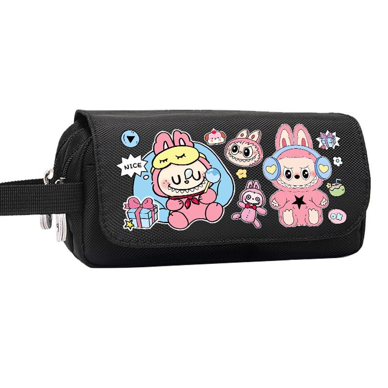 Pencil Case Cartoon Primary School Students Large Capacity Stationery Box Cute Stationery Storage Children's Pencil Case