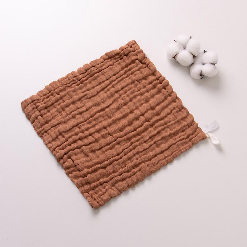 Six-Layer Gauze Newborn Baby Washcloth 30x30 Cm - Class A Drool Towel