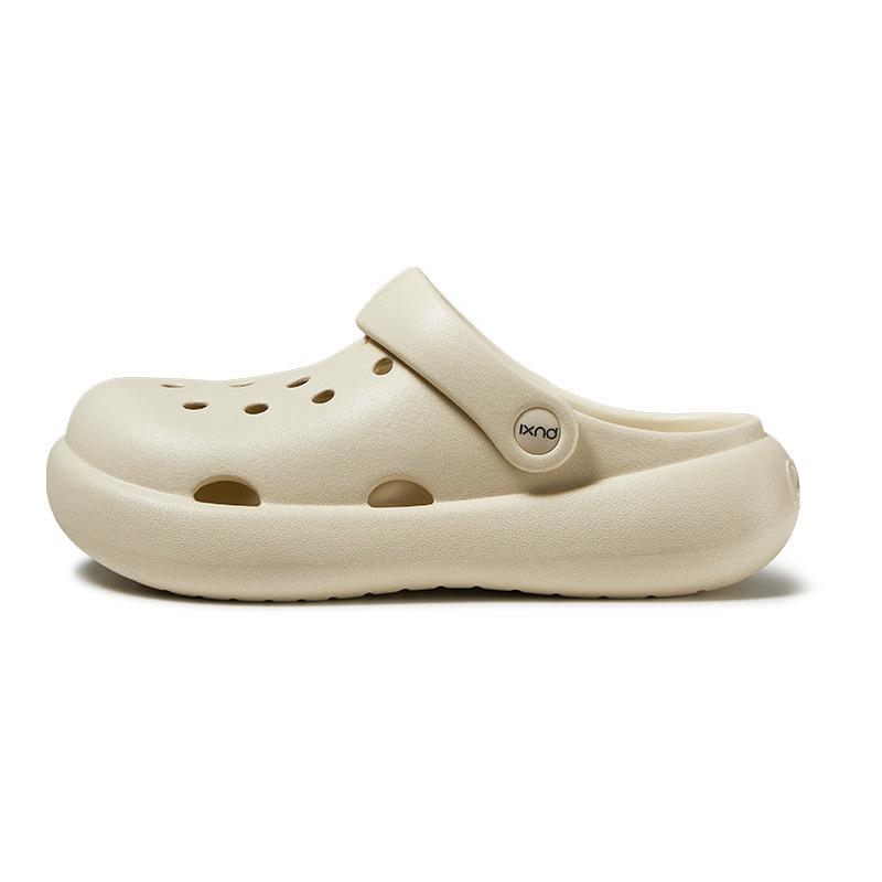 Puxi Unisex Non-Slip Closed-Toe Beach Sandals - Summer Soft Sole Outdoor Slippers 39-40