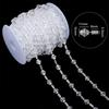Bead Chain Clear Plastic Craft Bead String Handmade Jewelry Accessories For Art Craft Necklace Bracelet Jewelry Making