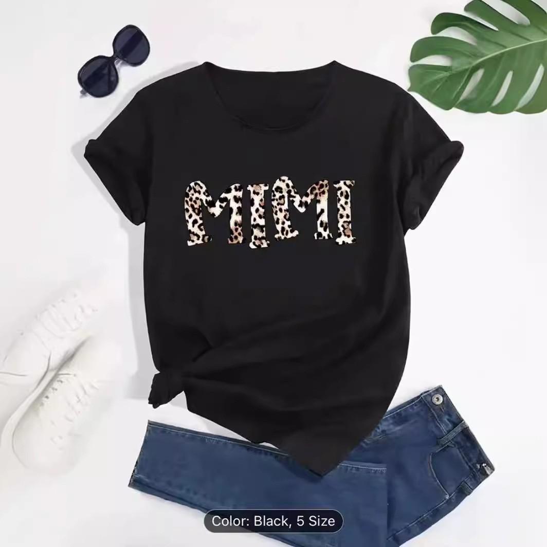 

Летний топ с круглым вырезом и принтом, модные повседневные милые женские футболки из чистого хлопка с короткими рукавами S