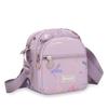 Polyester Mini Crossbody Bag With Zipper Pocket For Casual Travel And Daily Use
