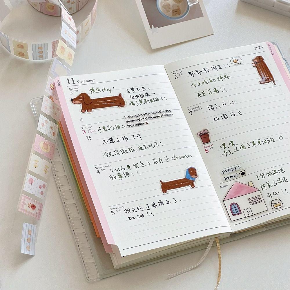 220 Pages 2026 Planner PU Leather To Do List Notepad New Appointment Book  School Supplies