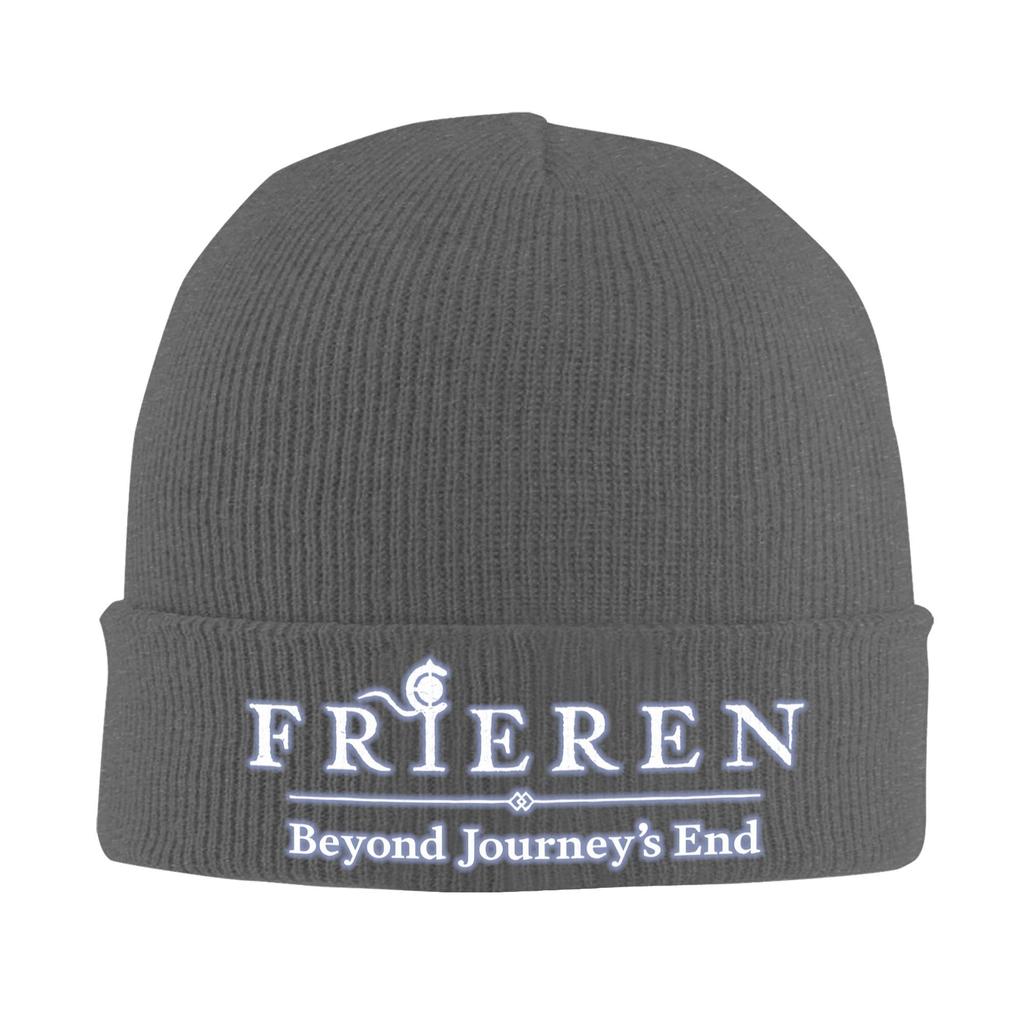 Frieren Beyond Journey's End Anime Strickmütze Beanies Herbst Winter Mützen Warme Acryl Sousou No Frieren Mützen für Männer Frauen