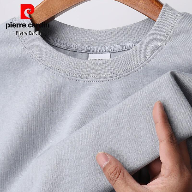 Pierre Cardin Men's Solid Crew Neck Sweatshirt