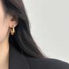 Unique retro stud earrings French exquisite earrings high-end atmosphere noble earrings